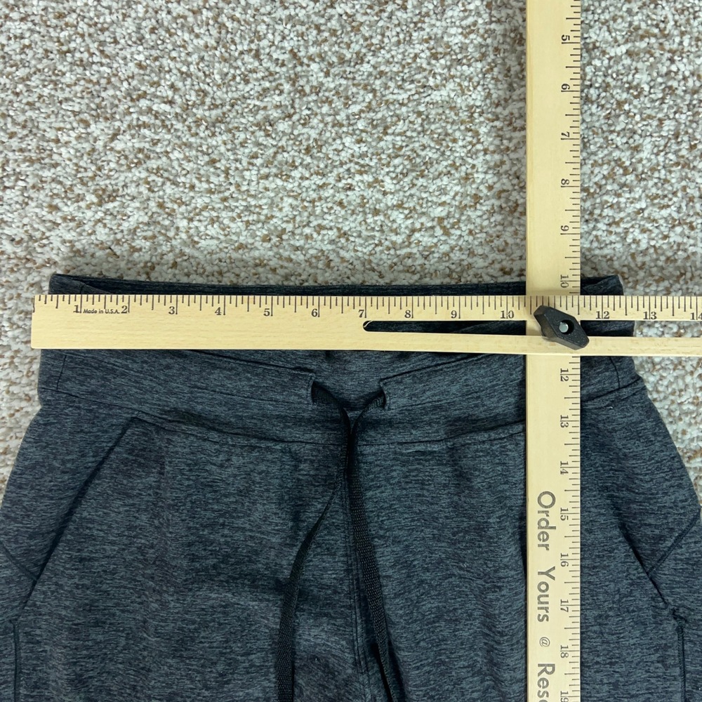 Lululemon Pants Womens 4 Gray Jogger Sweatpant Casual Workout Sports Yoga Logo - Picture 3 of 11
